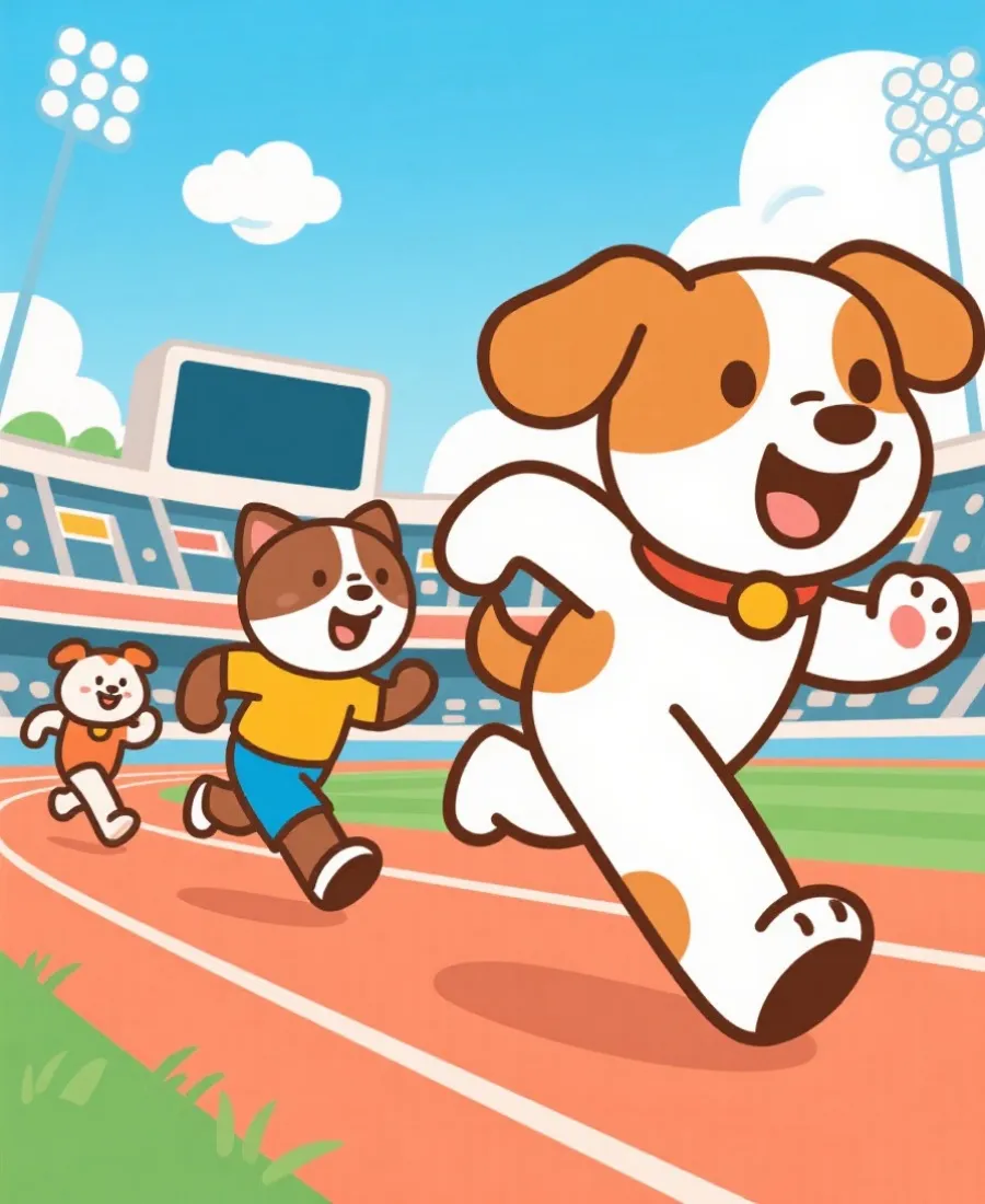 动物主题竞技插画